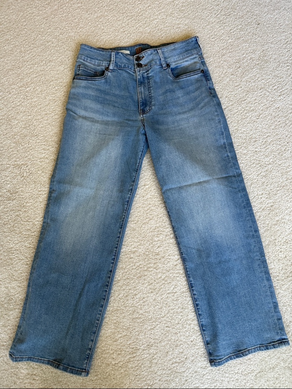 Kut from the Kloth Women's Light Blue Wide-Leg Jeans